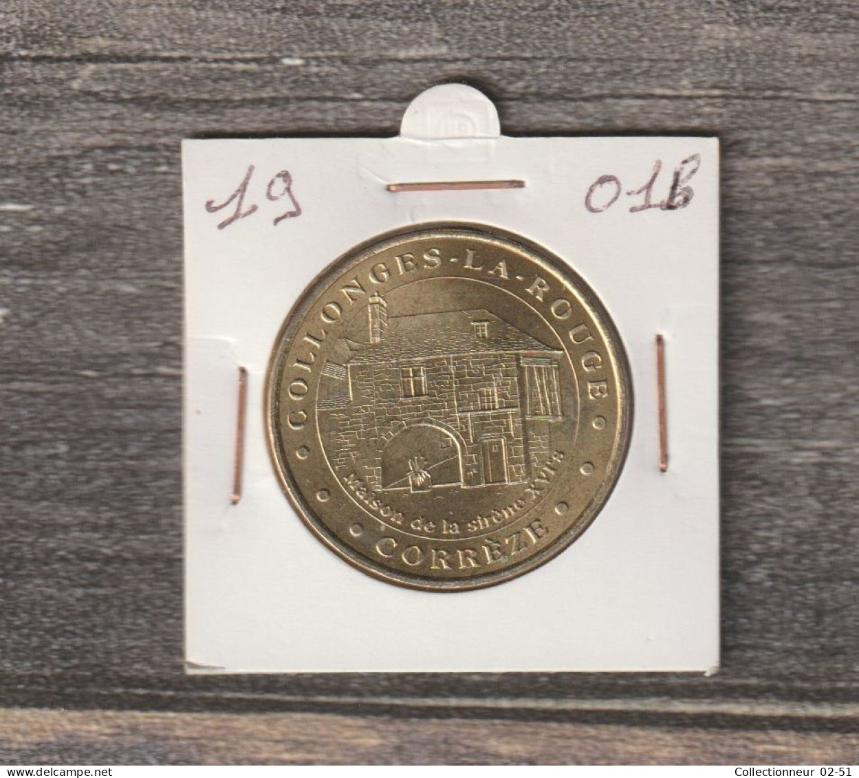 Monnaie De Paris : Collonges La Rouge - 2001 - 2001