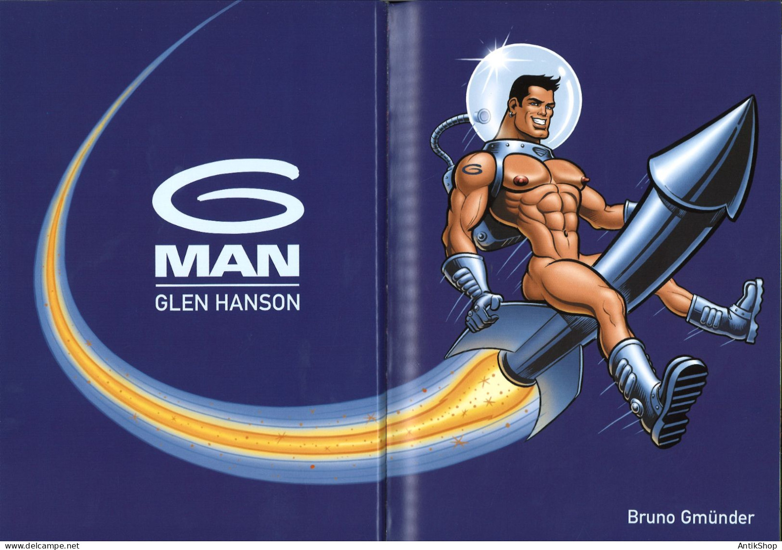 Glen Hanson - G-Man - 2004  Gay Erotica Curiosa Homme Nu - Fine Arts