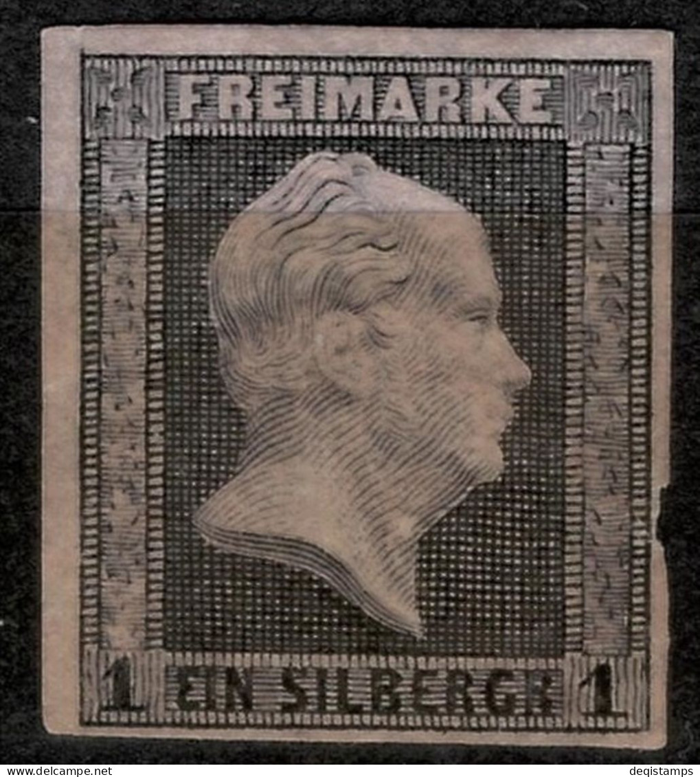 Germany Prussia 1850 1 Sgr  Michel Nr. 2  MNG Stamp - Mint