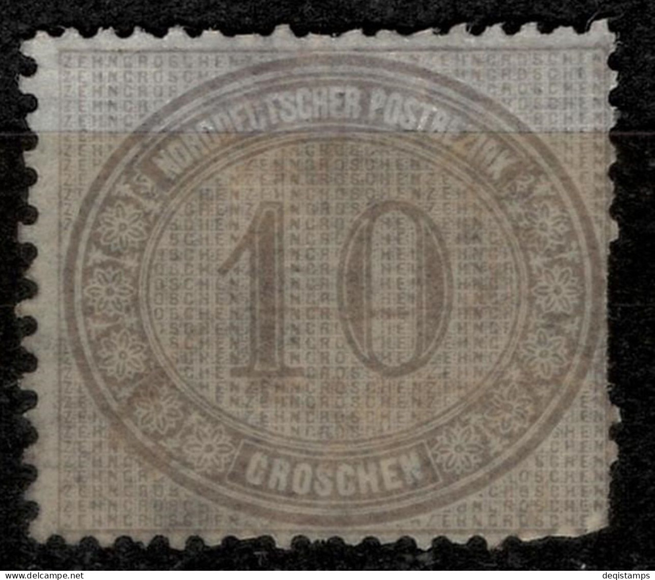 Northern Germany Confederation - NDP 1869 - 10gr  MNG - Postfris