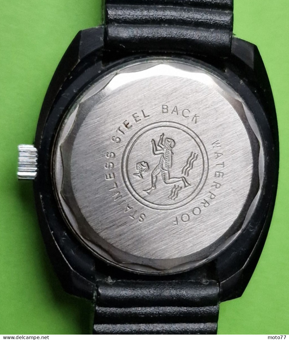 Montre De PLONGEE Mécanique à Remontage Manuel  - L'R PRODIP FAVA - Bracelet Plastique -  FONCTIONNE - Années 1980 - Horloge: Modern