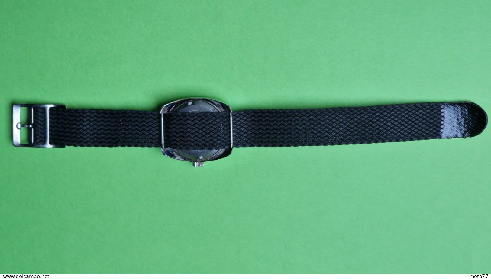 Montre de PLONGEE Mécanique à remontage manuel  - USINAP - Bracelet nylon neuf -  FONCTIONNE - années 1980