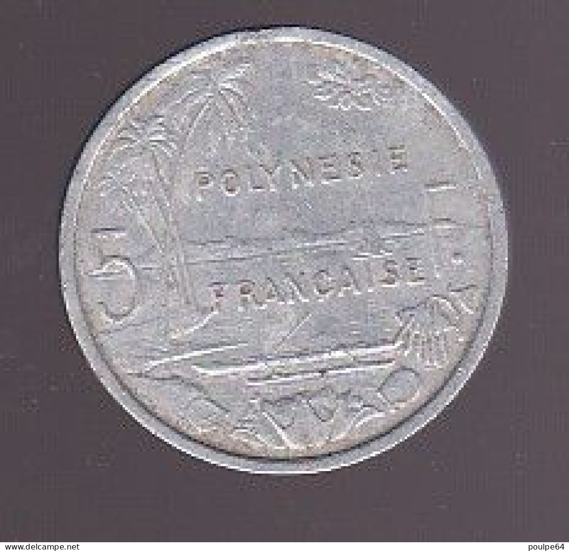 5 Francs 1965 - Polynésie Française - French Polynesia