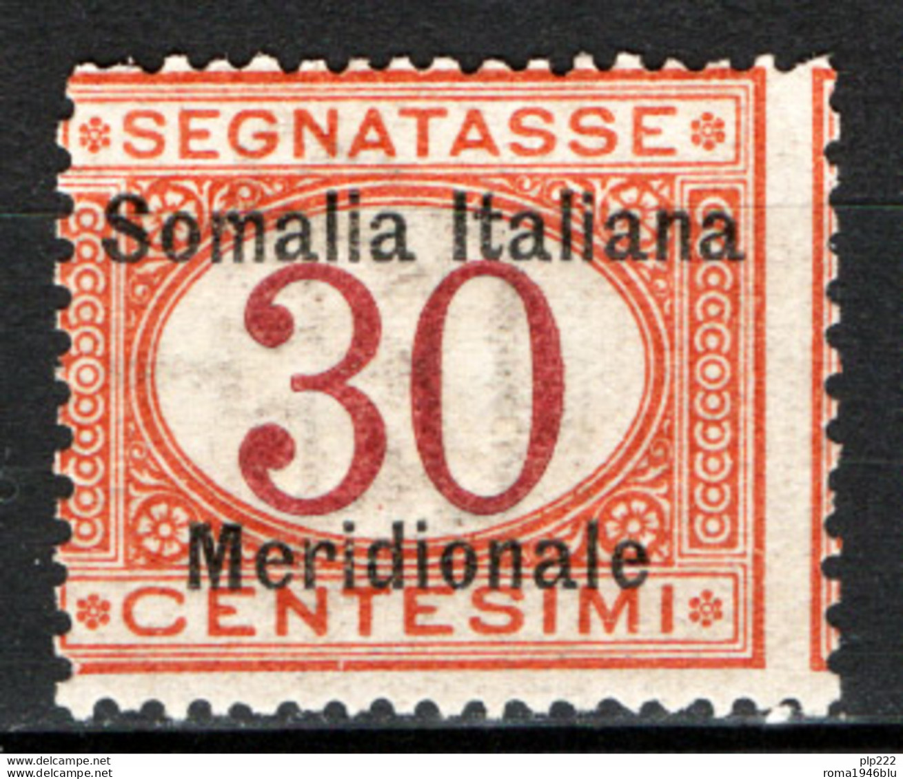 Somalia 1906 Segnatasse Sass.S4 **/MNH VF/F - Somalia