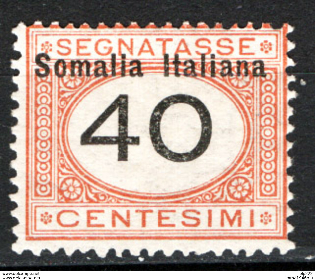 Somalia 1926 Segnatasse Sass.S45 */MH VF/F - Somalia