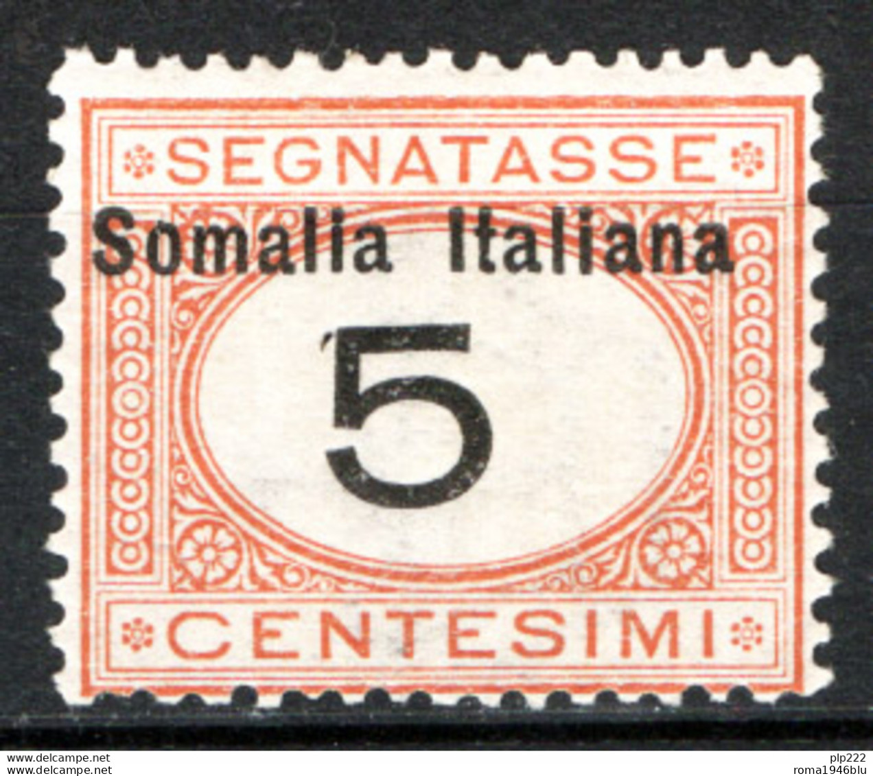 Somalia 1926 Segnatasse Sass.S41 */MH VF/F - Somalia