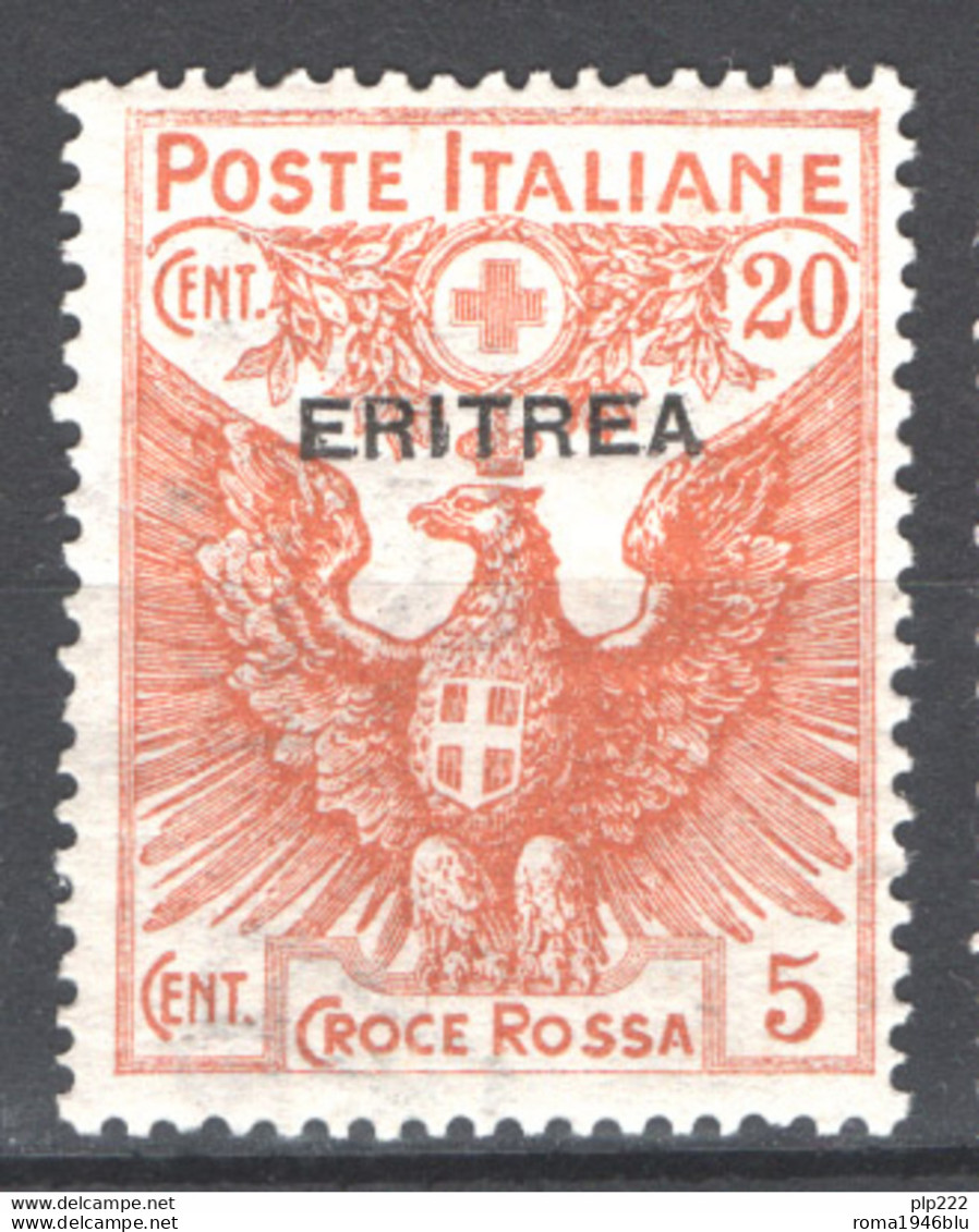 Eritrea 1916 Sass.44 **/MNH VF/F - Erythrée