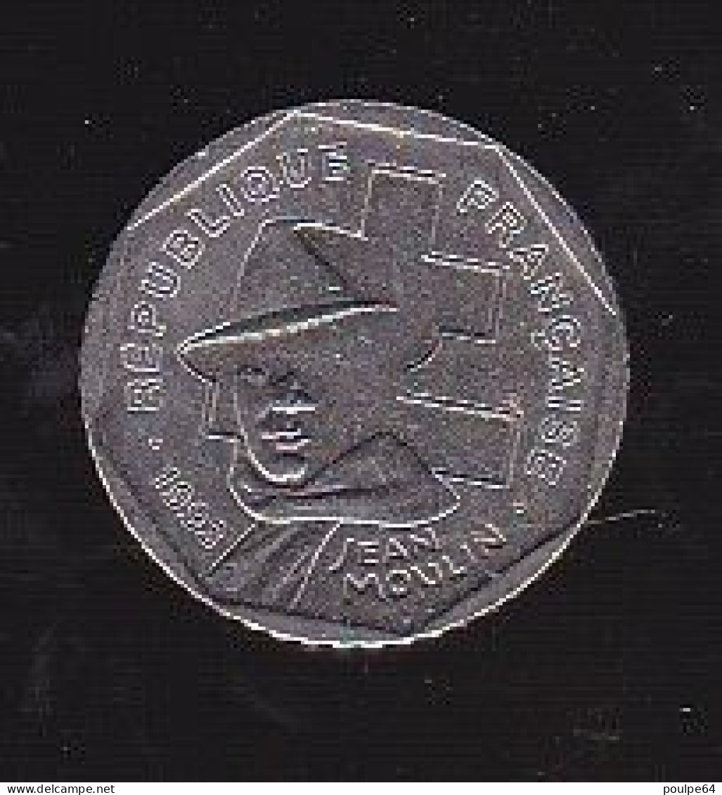 2 Francs 1993 " Jean Moulin " - 2 Francs