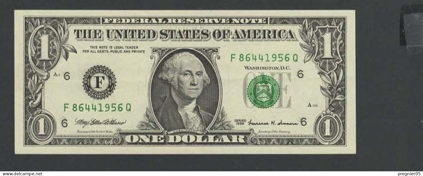 USA - Billet 1 Dollar 1999 SPL/AU P.504 § F - Federal Reserve (1928-...)