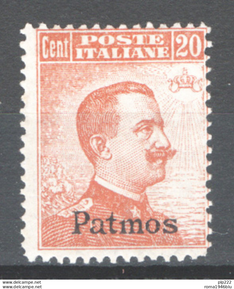 Egeo Patmo 1921 Sass.11 **/MNH VF/F - Aegean (Patmo)