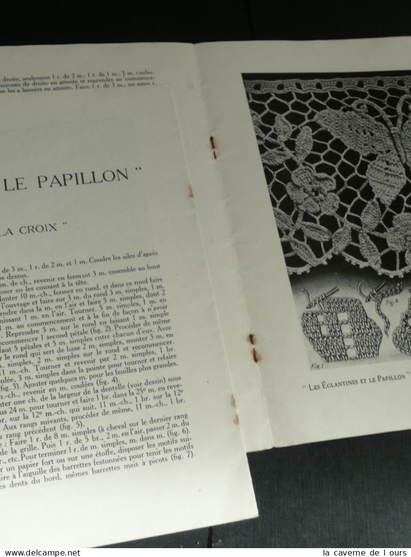 Revue Ancienne Illustrée, Gros Crochet Pour Ameublement, Modèles, 2eme Album, CB Cartier-Bresson - Literature