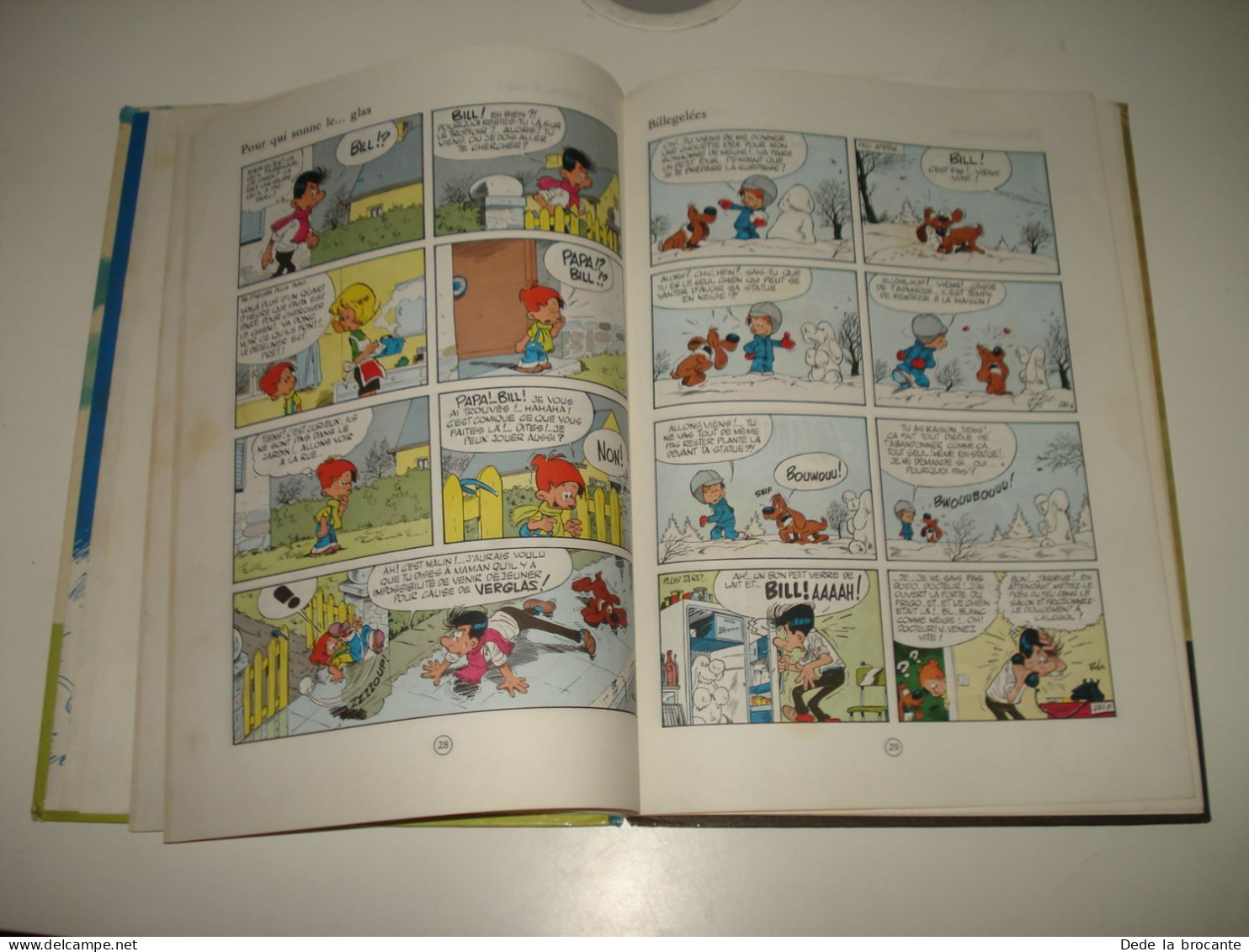 C48 (2) / Boule et Bill N° 4 " 60 gags de Boule et Bill  " - Roba - EO de 1967 -