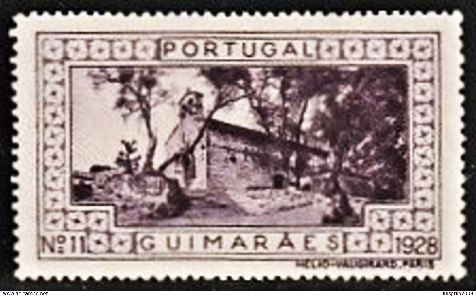 Vignette/ Vinheta, Portugal - 1928, Paisagens E Monumentos. Guimarães -||- MNG, Sans Gomme - Ortsausgaben