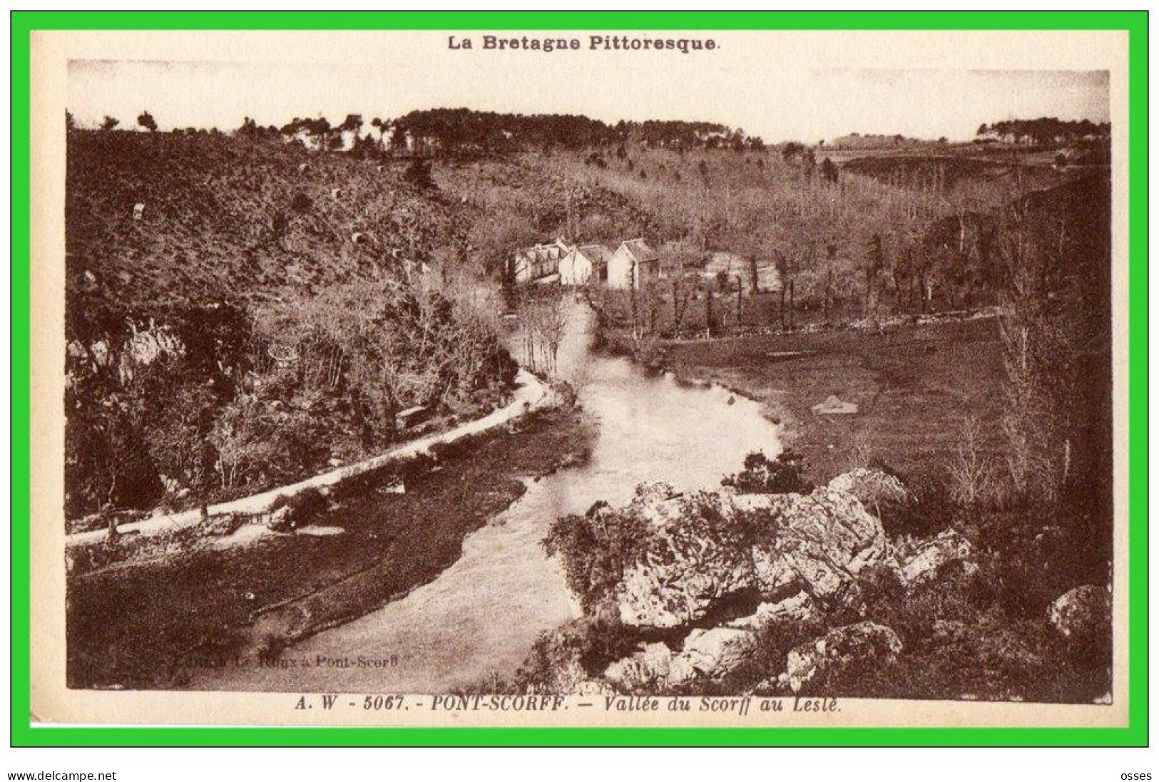 - SIX C.P.A - La Bretagne Pittoresque - PONT-SCORFF.(rectos versos))