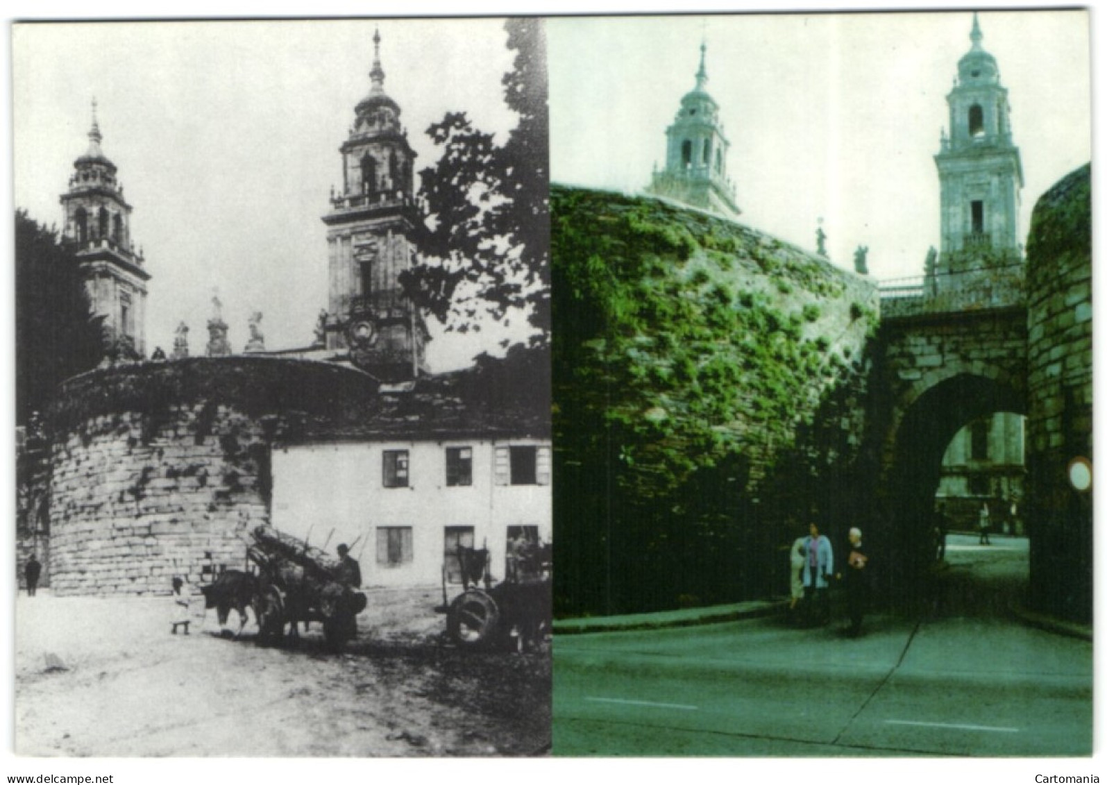 Lugo - Una Mirada Hacia El Tiempe - Catadral Construida En El S. XII - Lugo