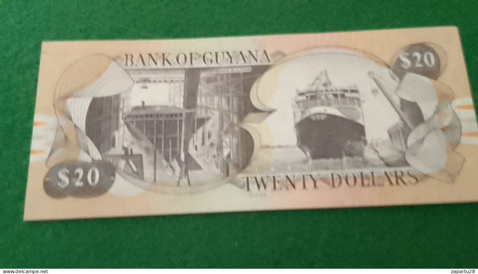 GUYANA--              20      DOLLARS - Guyana