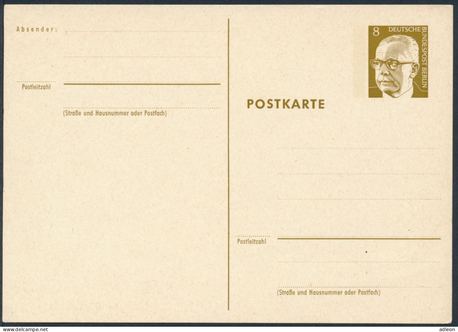 Berlin - Entier Postal / W-Berlin - Poskarte P 80 ** - Cartoline - Nuovi