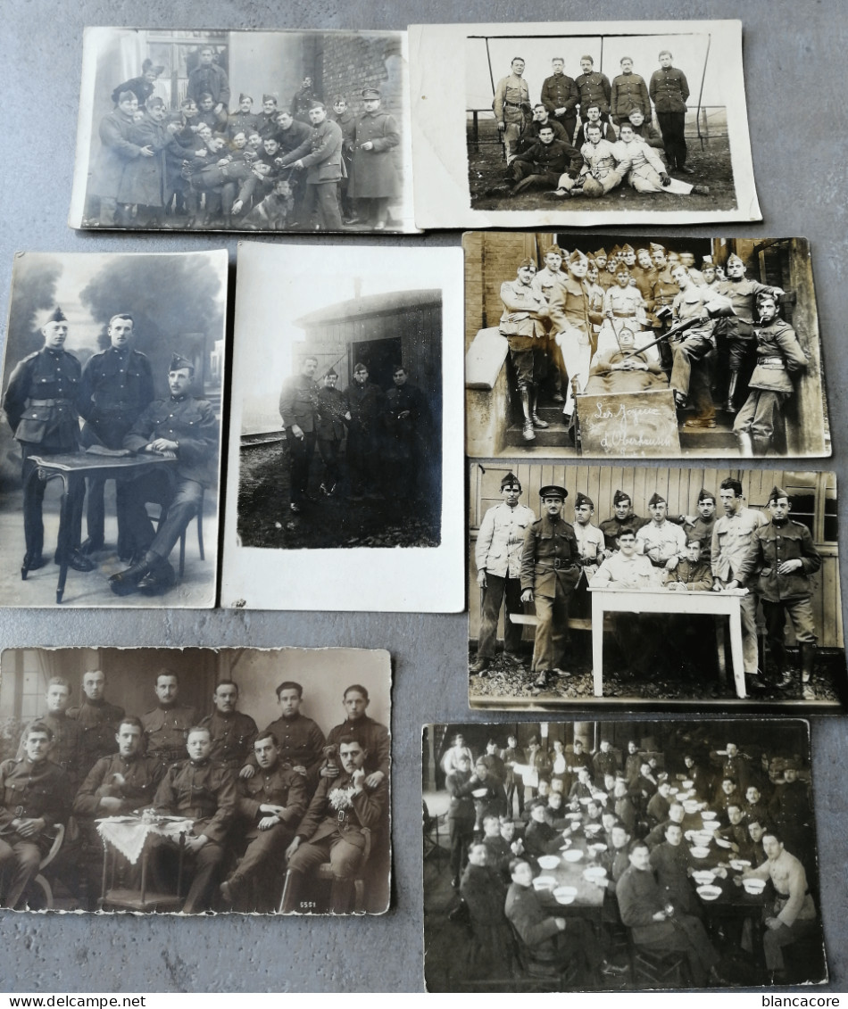 OBERHAUSEN Armée Belge D'occupation Réunion De 8 Cartes Postales - Oberhausen