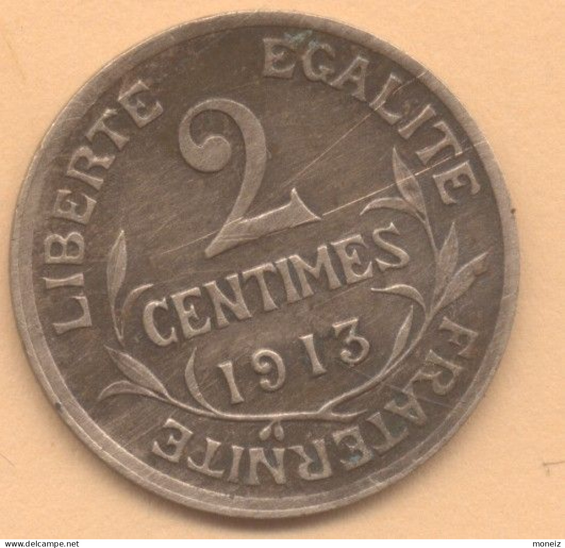 2 CENTIMES  1913   DANIEL DUPUIS - 2 Centimes