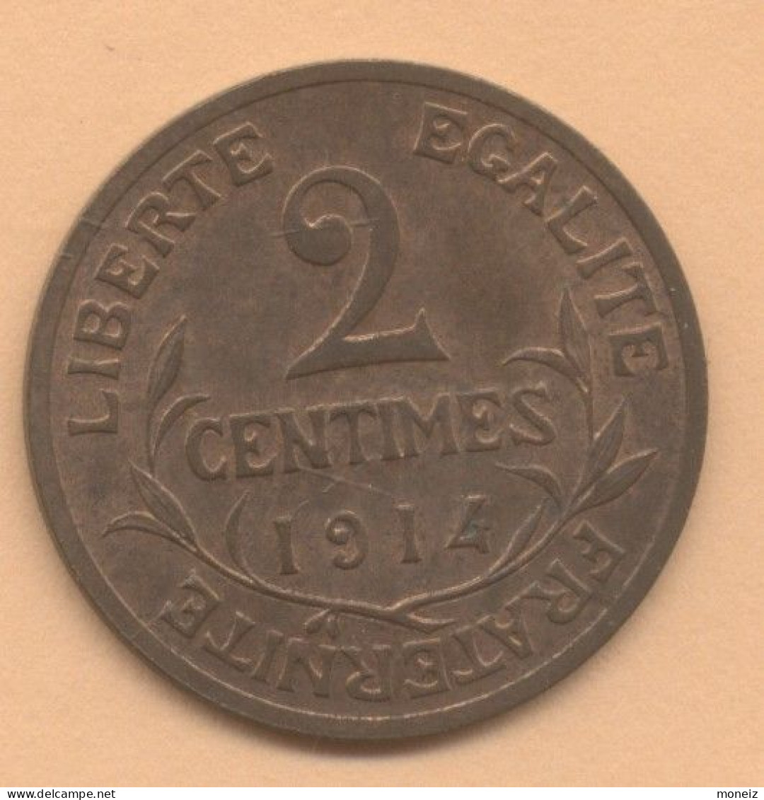 2 CENTIMES  1914   DANIEL DUPUIS - 2 Centimes