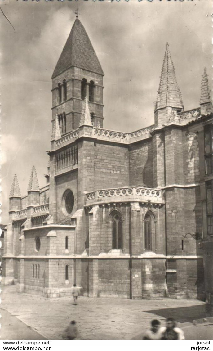 POSTAL    VALLADOLID  -ESPAñA  - IGLESIA DE NTRA. SRA. DE LA ANTIGUA - Valladolid