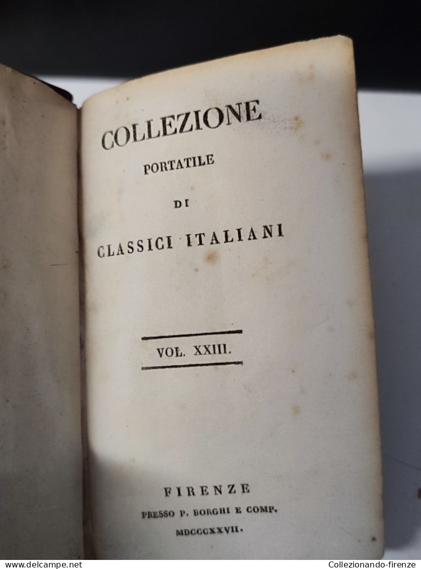 Rime di Francesco Petrarca Firenze 1827 Vol. 1-2