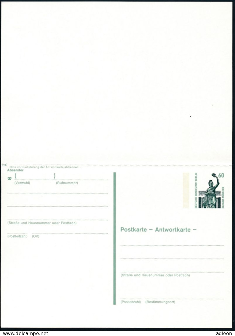 Berlin - Entier Postal / W-Berlin - Poskarte P 133 ** - Cartoline - Nuovi