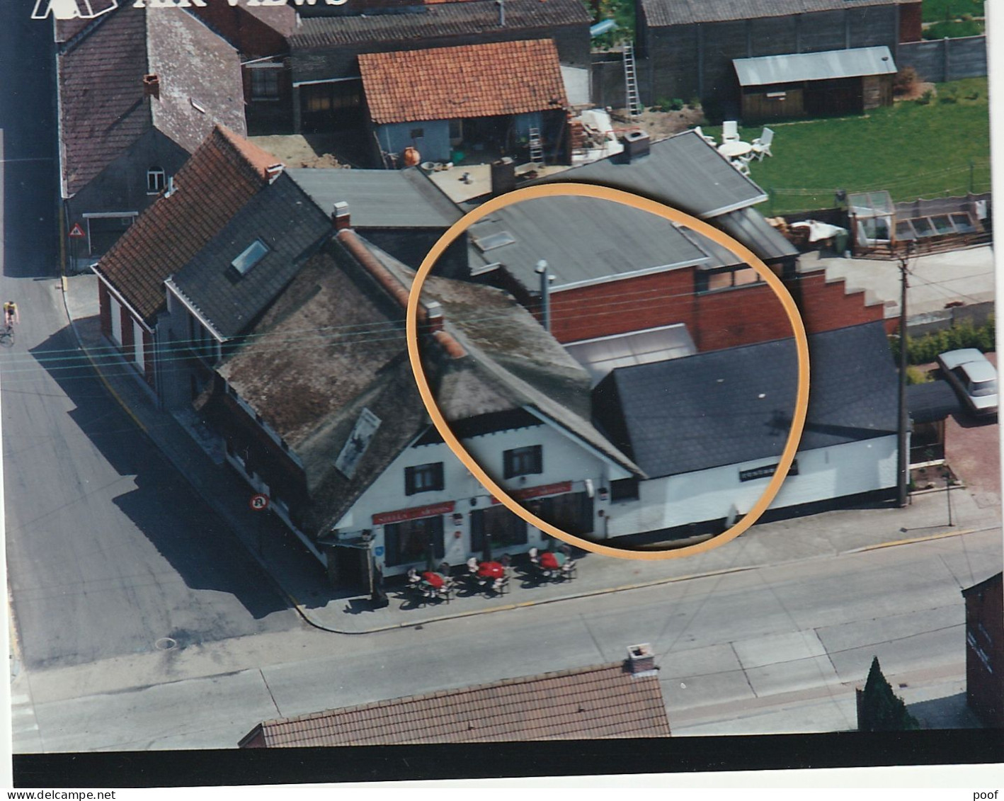 Luchtfoto Olen Dorp : Herberg / Restaurant ( Afgebroken In 2013-14) - Olen