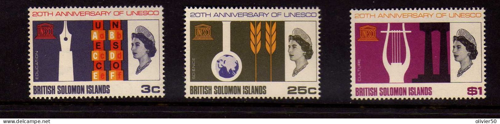 Iles Salomon - 1963  -  UNESCO - Neufs** - MNH - Salomonen (...-1978)