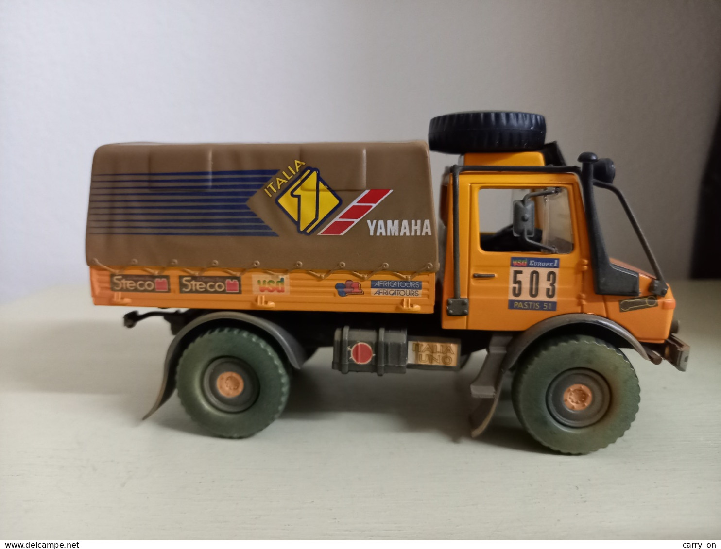 MODELLINO MERCEDES UNIMOG 4X4 1984 SCALA 1/43 BONERA -GRASSI - Autres & Non Classés