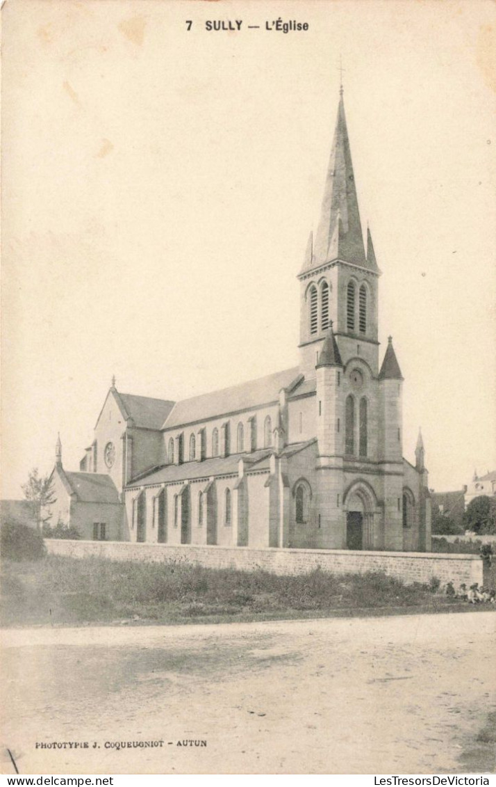 FRANCE - Sully - L'Eglise - Carte Postale Ancienne - Sully Sur Loire