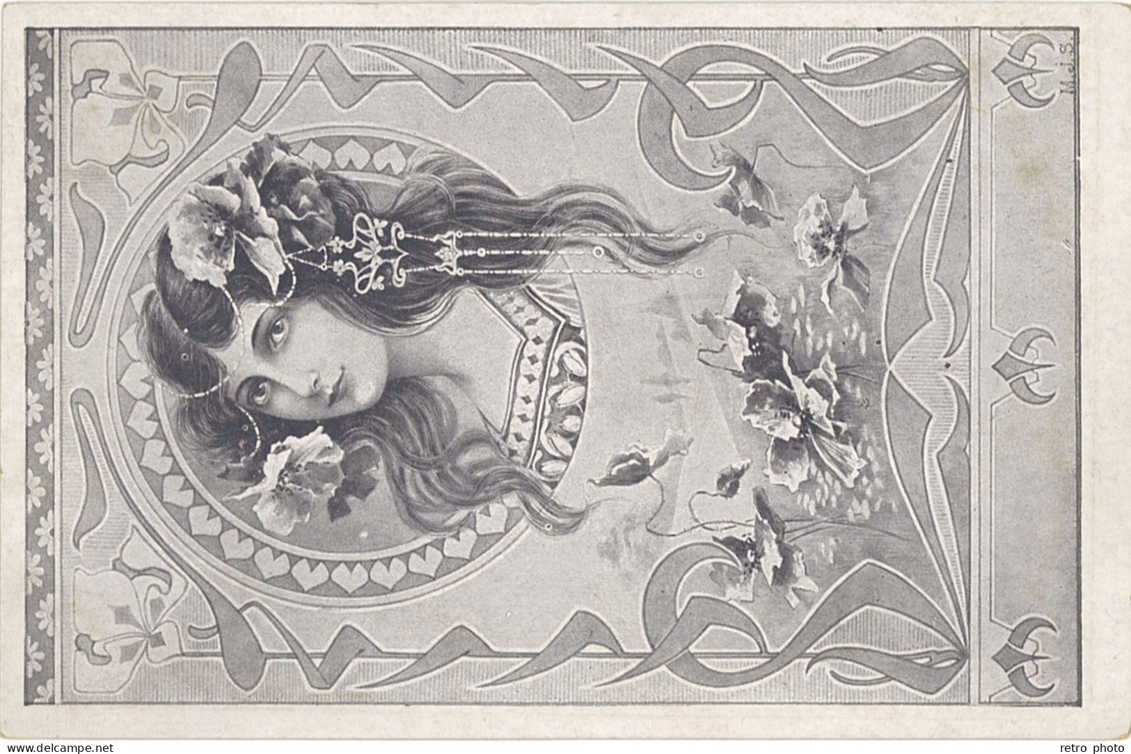 TB Femme Période Art Nouveau - Autres & Non Classés