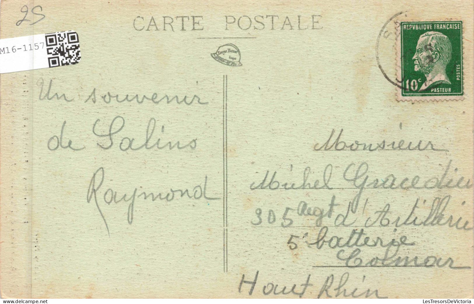 FRANCE - Salins-les-bains - Nans-sous-Sainte-Anne - Le Gouffre Du Creux-billard - Carte Postale Ancienne - Sonstige & Ohne Zuordnung