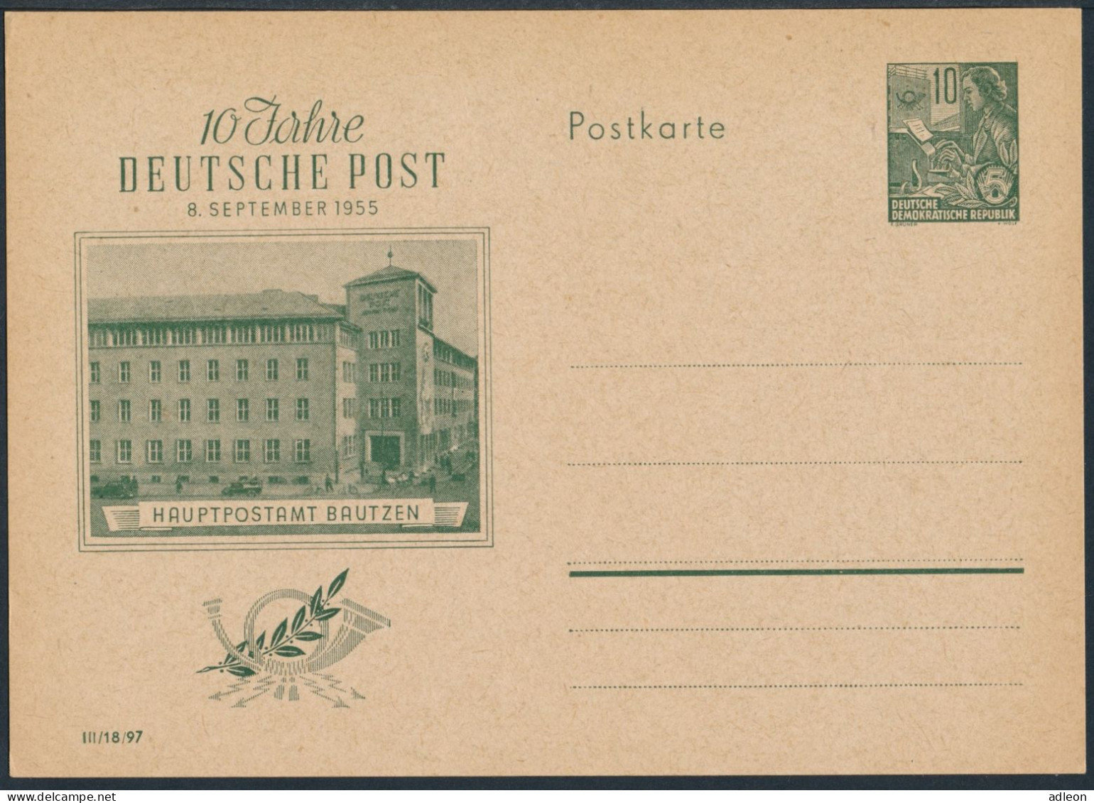 RDA - Entier Postal / DDR - Postkarte P66 ** - Postkarten - Ungebraucht