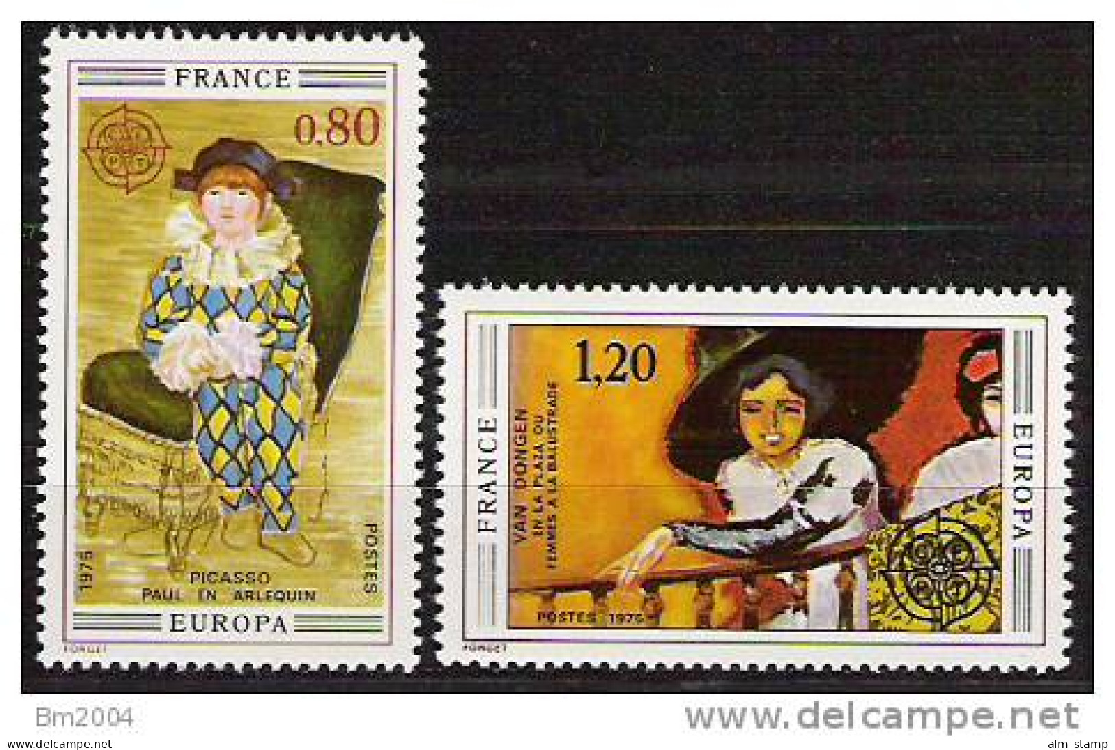 1975  France Frankreich   Mi. 1915-6 **MNH  Europa - 1975