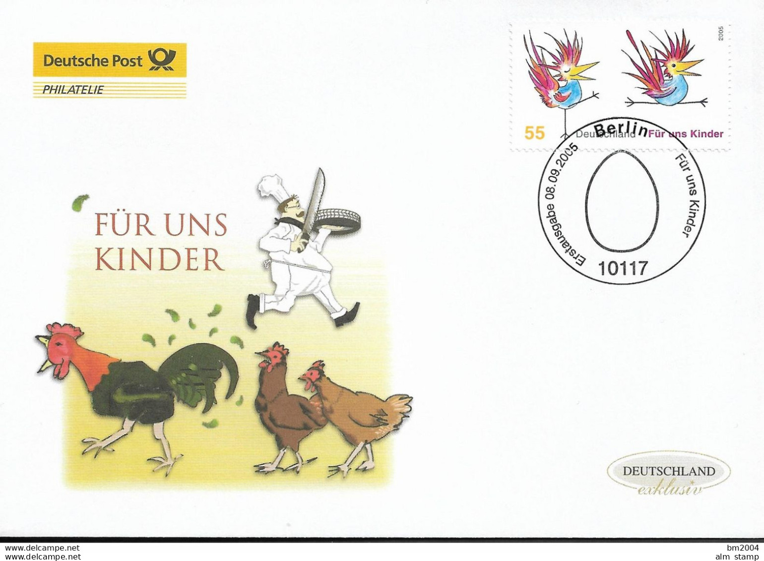 2005 Deutschland  Germany Mi. 2486  FDC   Für Uns Kinder. - 2001-2010