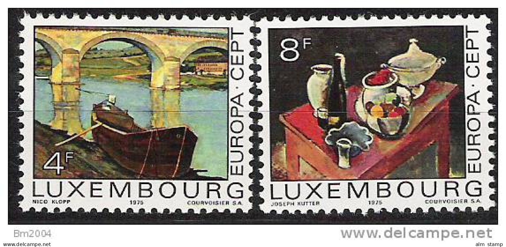 1975 Luxemburg   Yv. 856-7 Mi. 904-5 **MNH - 1975