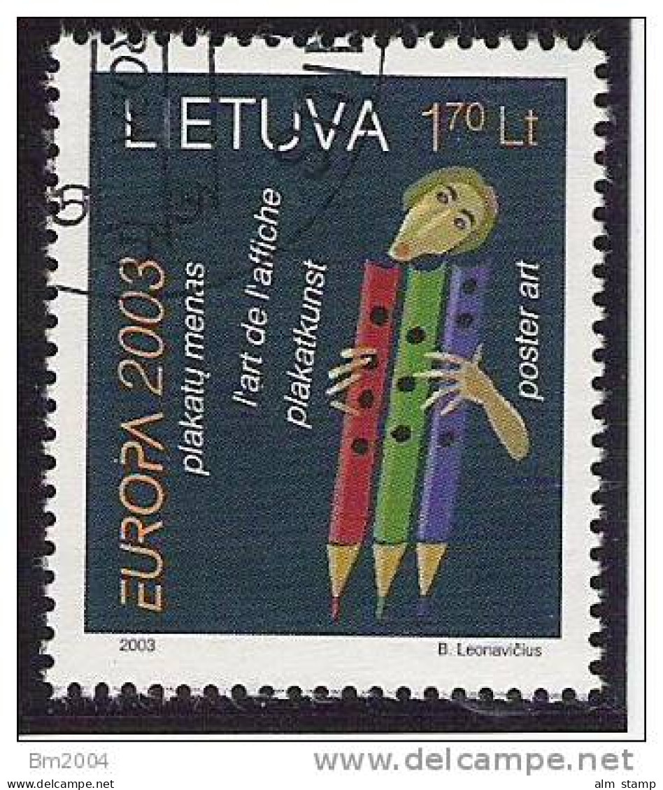 2003 Litauen Lietuva Mi. 816 Used - 2003
