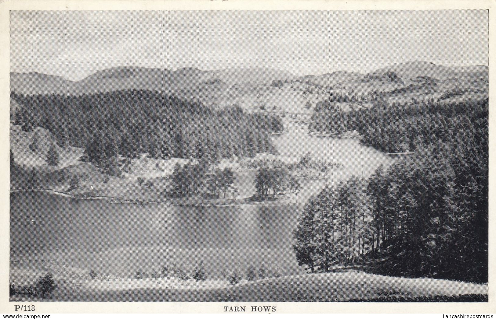 Postcard Tarn Hows Nr Hawkshead & Coniston Lake District My Ref B14813 - Hawkshead