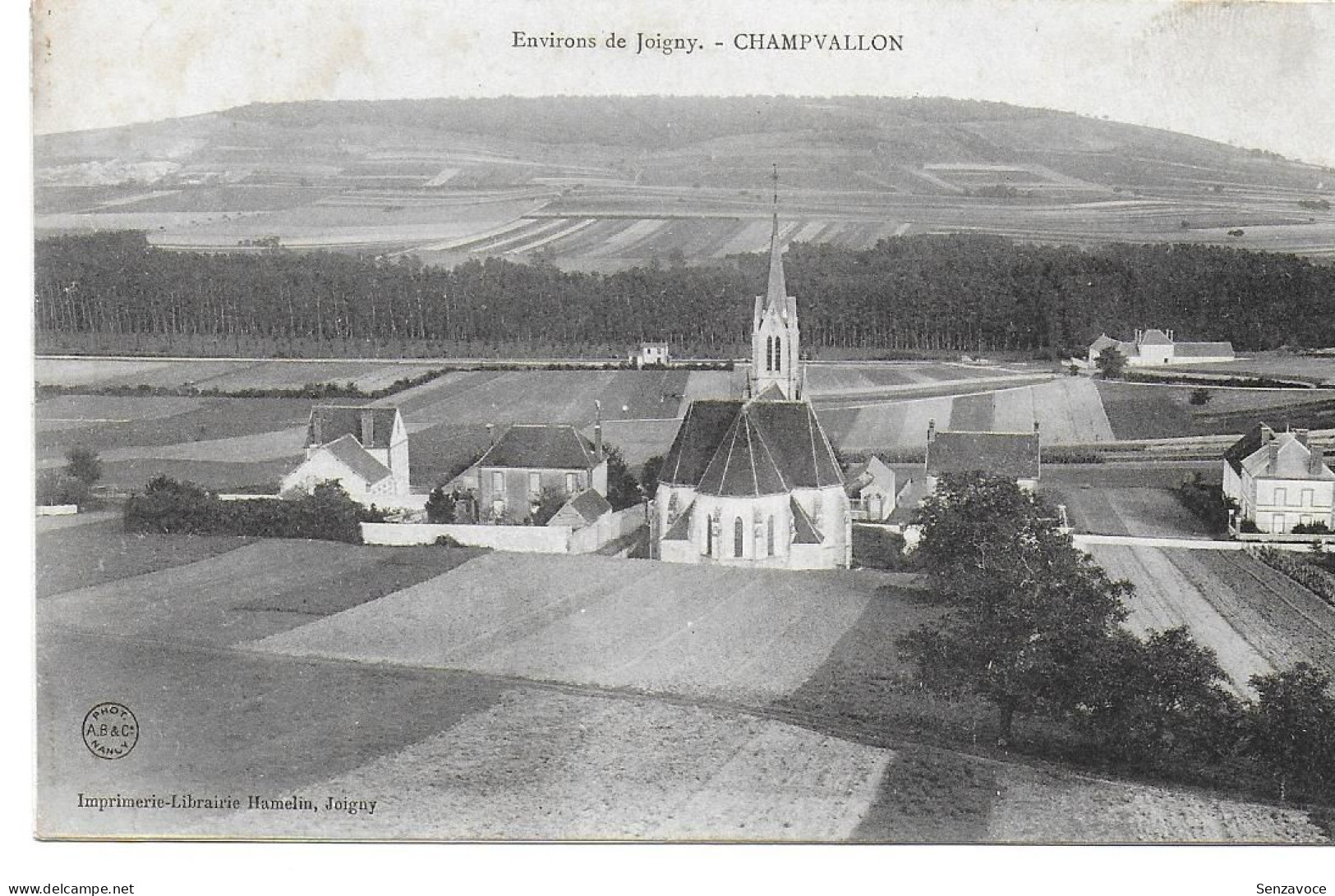 Champvallon - [Vue Aérienne] - Champs Sur Yonne