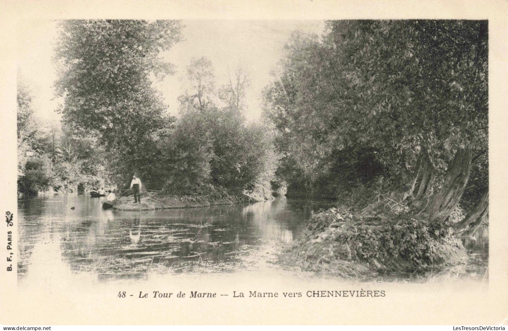 FRANCE - Chennevières - La Tour De Marne - La Marne Vers Chennevières - Carte Postale Ancienne - Chennevieres Sur Marne