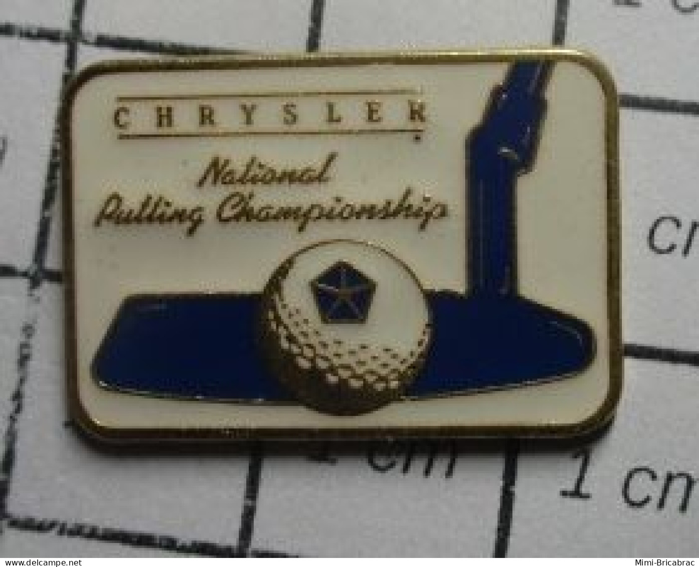 812D Pin's Pins / Beau Et Rare / SPORTS / GOLF CHRYSLER NATIONAL PUTTING CHAMPIONSHIP 1988 - Golf