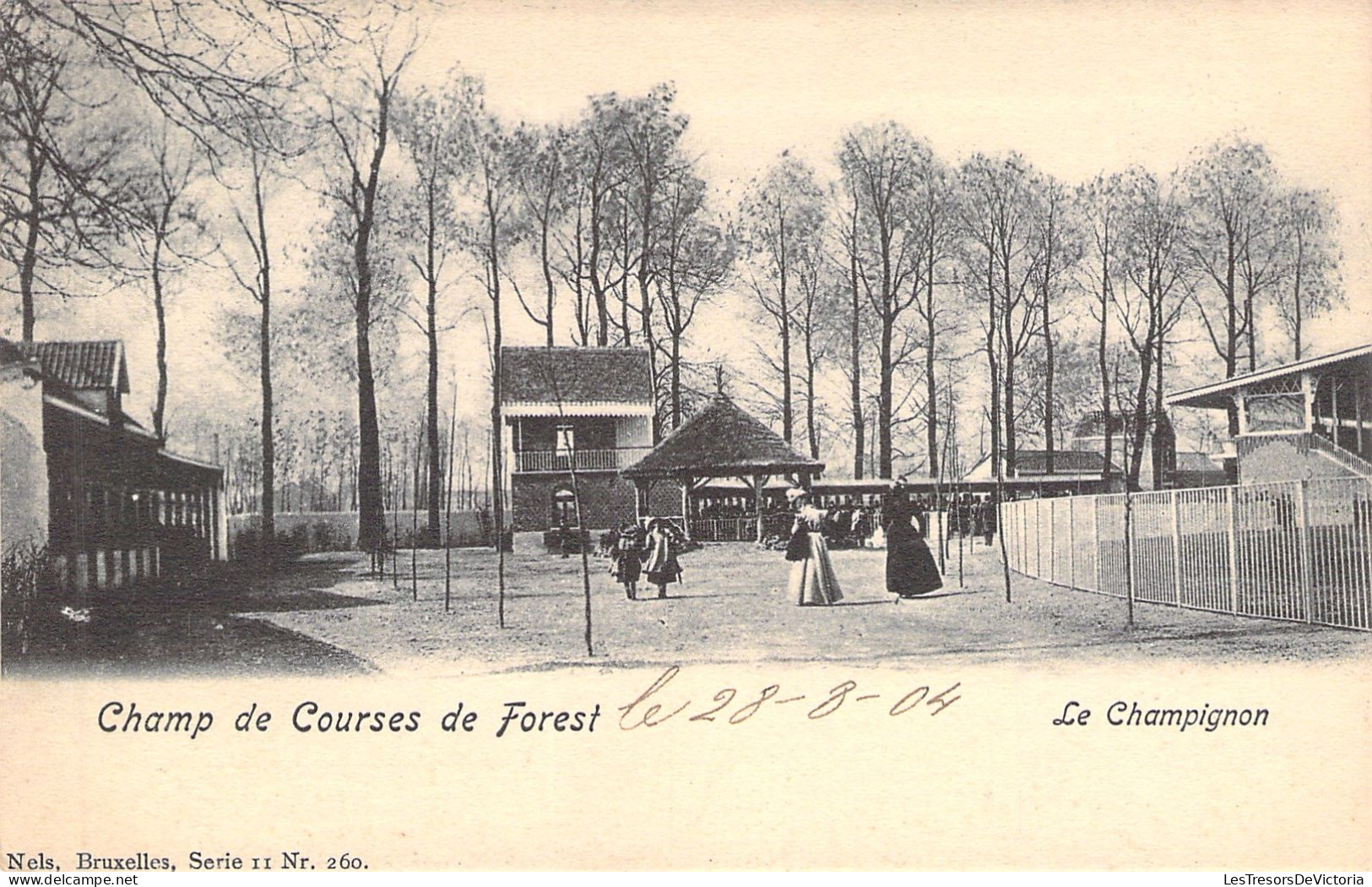 BELGIQUE - Champ De Courses De Forest - Le Champignon - Nels - Carte Postale Ancienne - Forest - Vorst