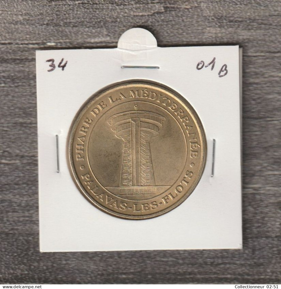 Monnaie De Paris : Phare De La Méditerranée - 2001 - 2001