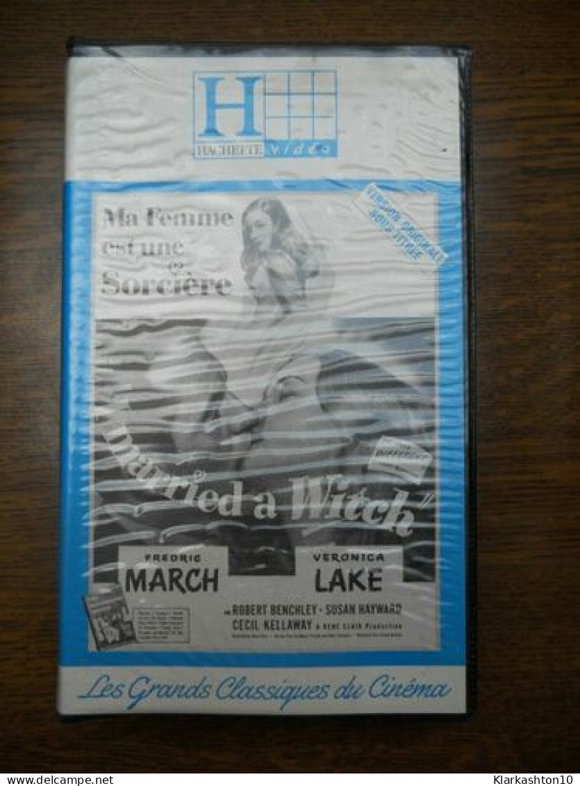 Ma Femme Est Une Sorcière Fredric March-Veronica Lake Hachette Vidéo VHS - Other & Unclassified