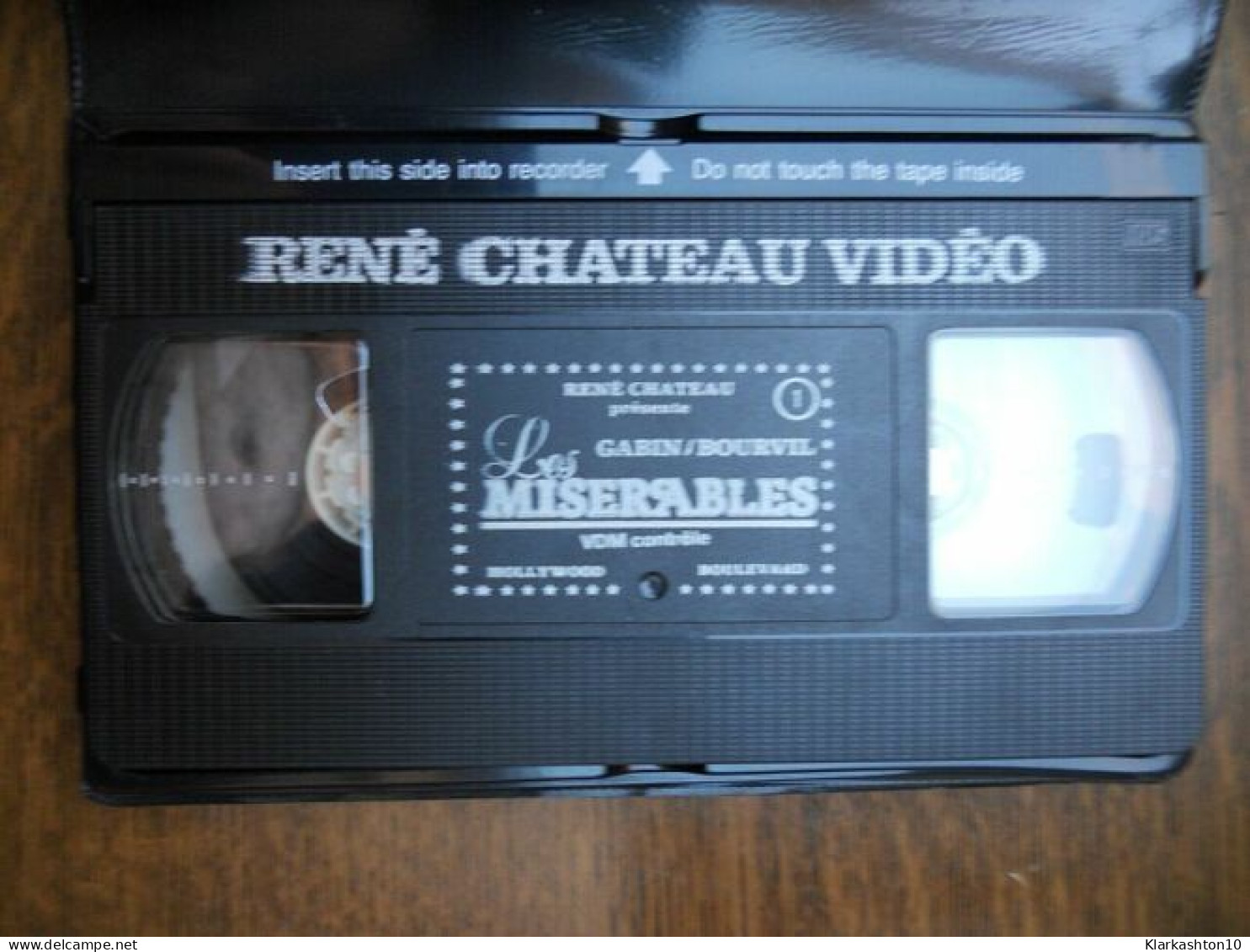 Les Misérables 1 2 Gabin-Bourvil-Blier VHS - Autres & Non Classés