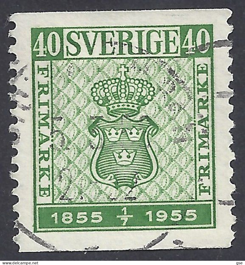 SVEZIA 1955 - Yvert 396° - Centenario | - Oblitérés