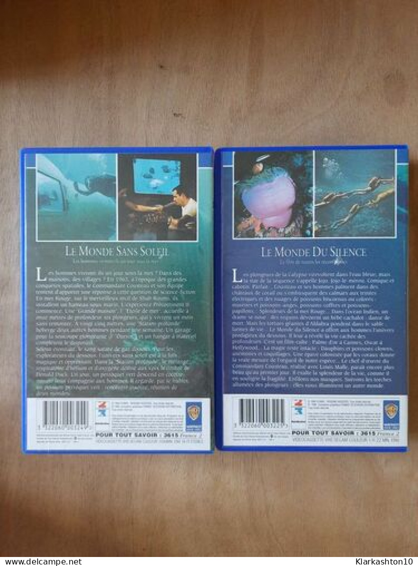 VHS - Coffret Le Monde De Costeau - Other & Unclassified