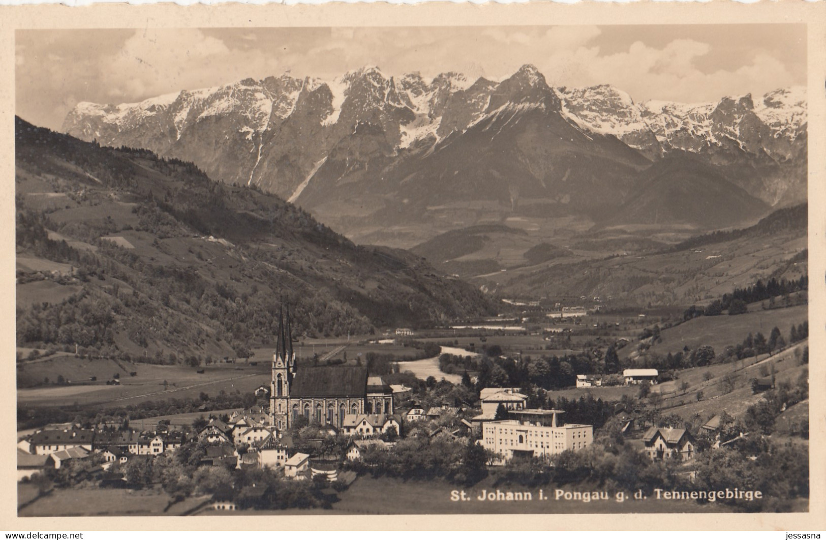 AK - Salzburg - St. Johann Im Pongau - 1937 - St. Johann Im Pongau