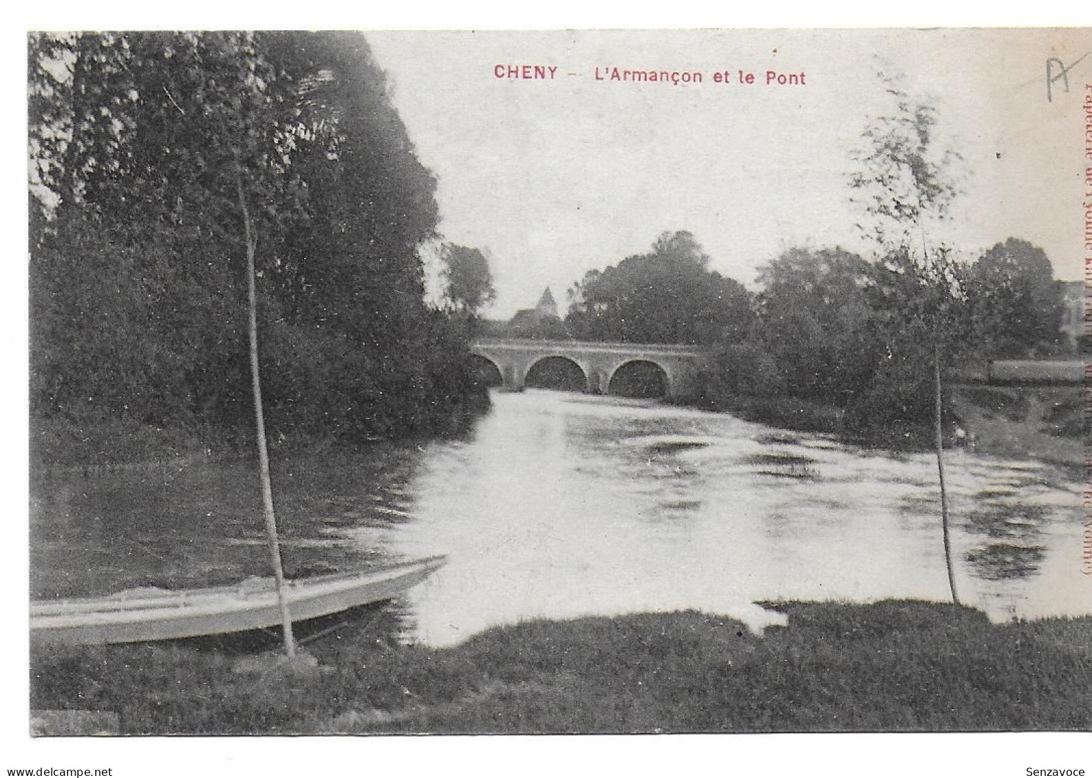 Cheny - L'Armançon Et Le Pont - Cheny